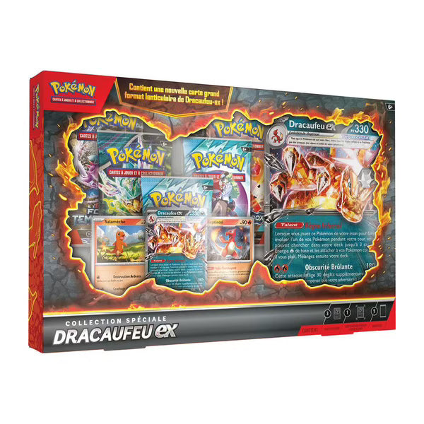 Coffret Dracaufeu FR abimé