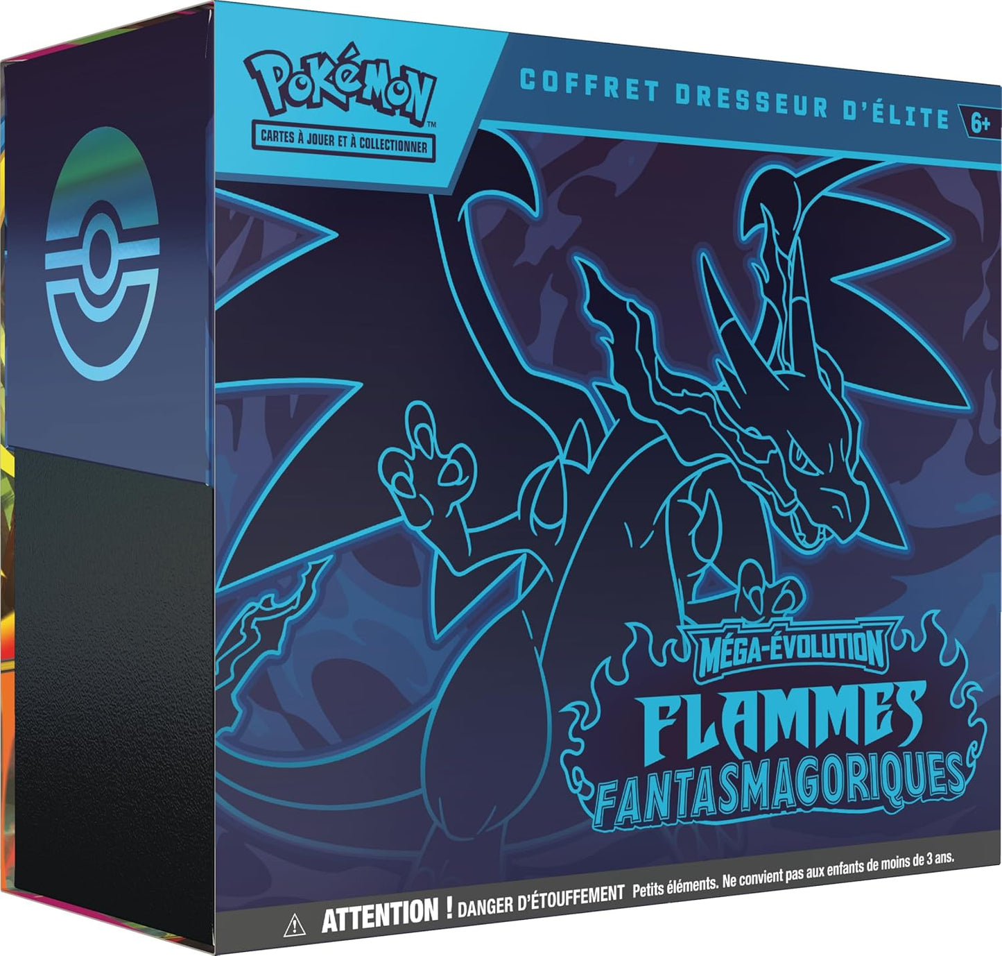 ETB ME02: Méga-Évolution – Flammes Fantasmagoriques + protection GM
