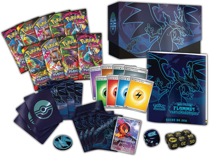 ETB ME02: Méga-Évolution – Flammes Fantasmagoriques + protection GM