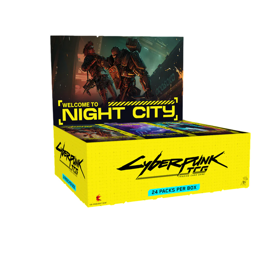[Précommande 10/26] CyberPunk JCC: Display Welcome To Night City FR x24