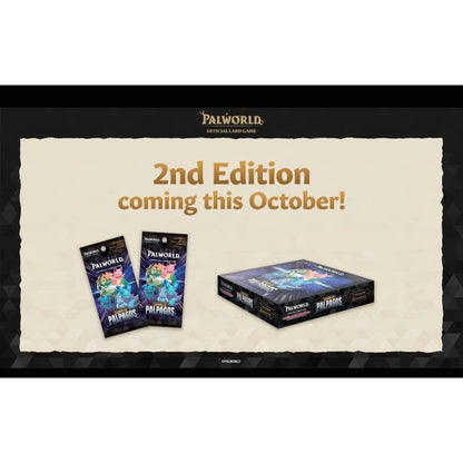 Palworld OCG - boite de 12 Boosters - Dawn of Palpagos - 2nd Edition EN