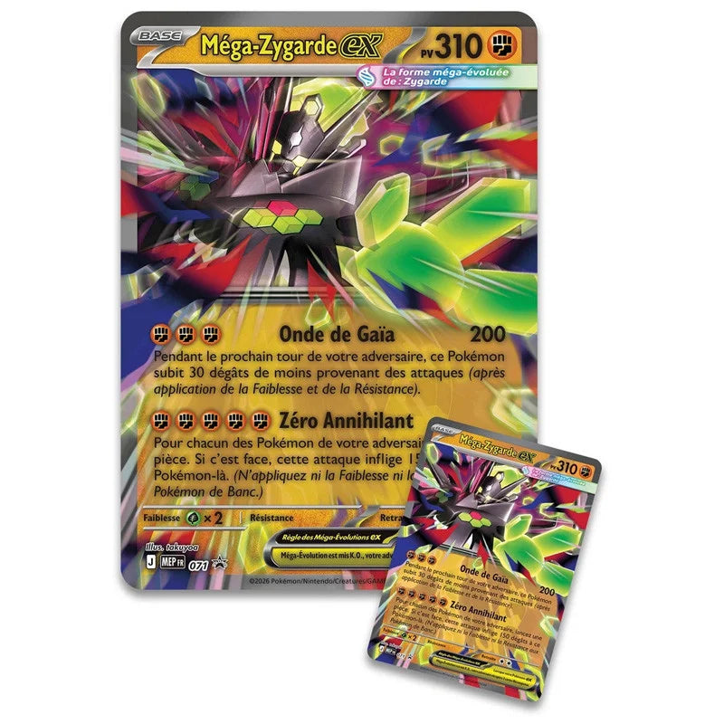 Pokémon : Coffret Collection Premium Méga-Zygarde EX
